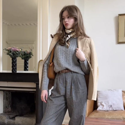 POLO Cable-Knit COTTON - For Women