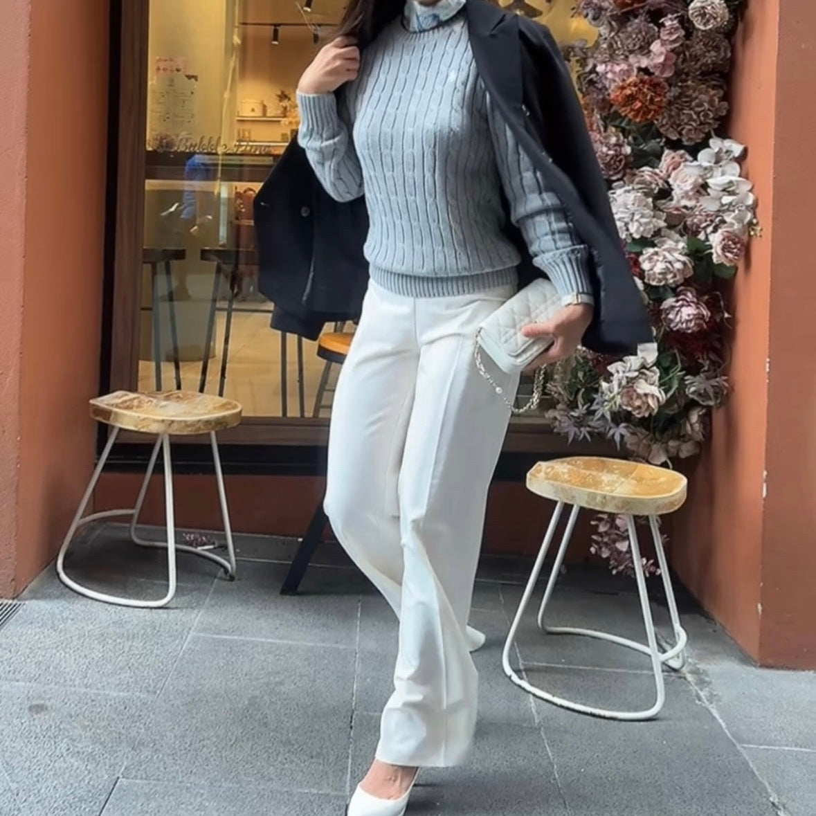 POLO Cable-Knit COTTON - For Women