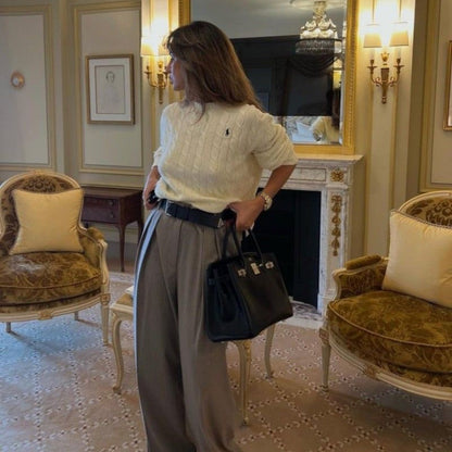 POLO Cable-Knit COTTON - For Women