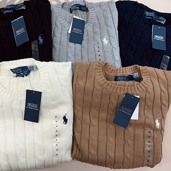 POLO Cable-Knit COTTON - For Women