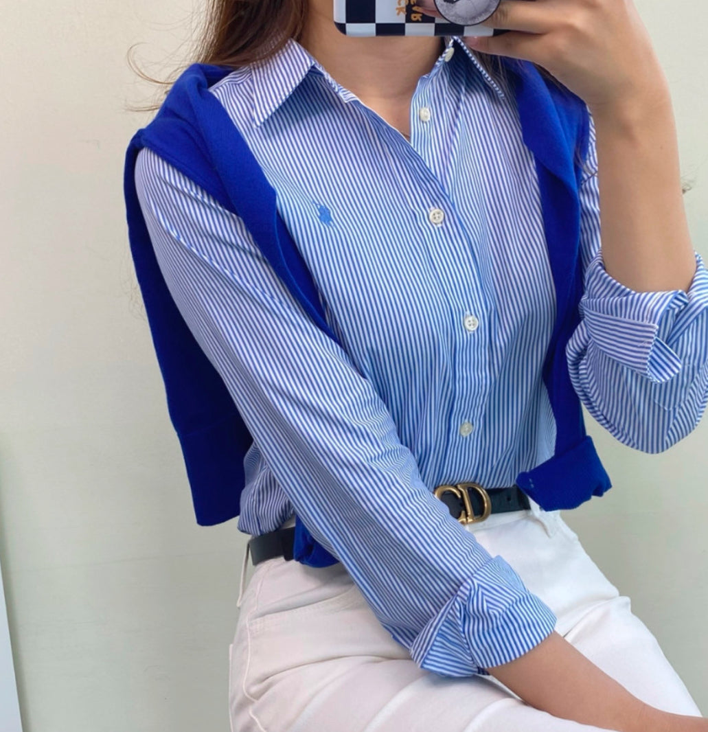 Stripe shirts <Unisex>